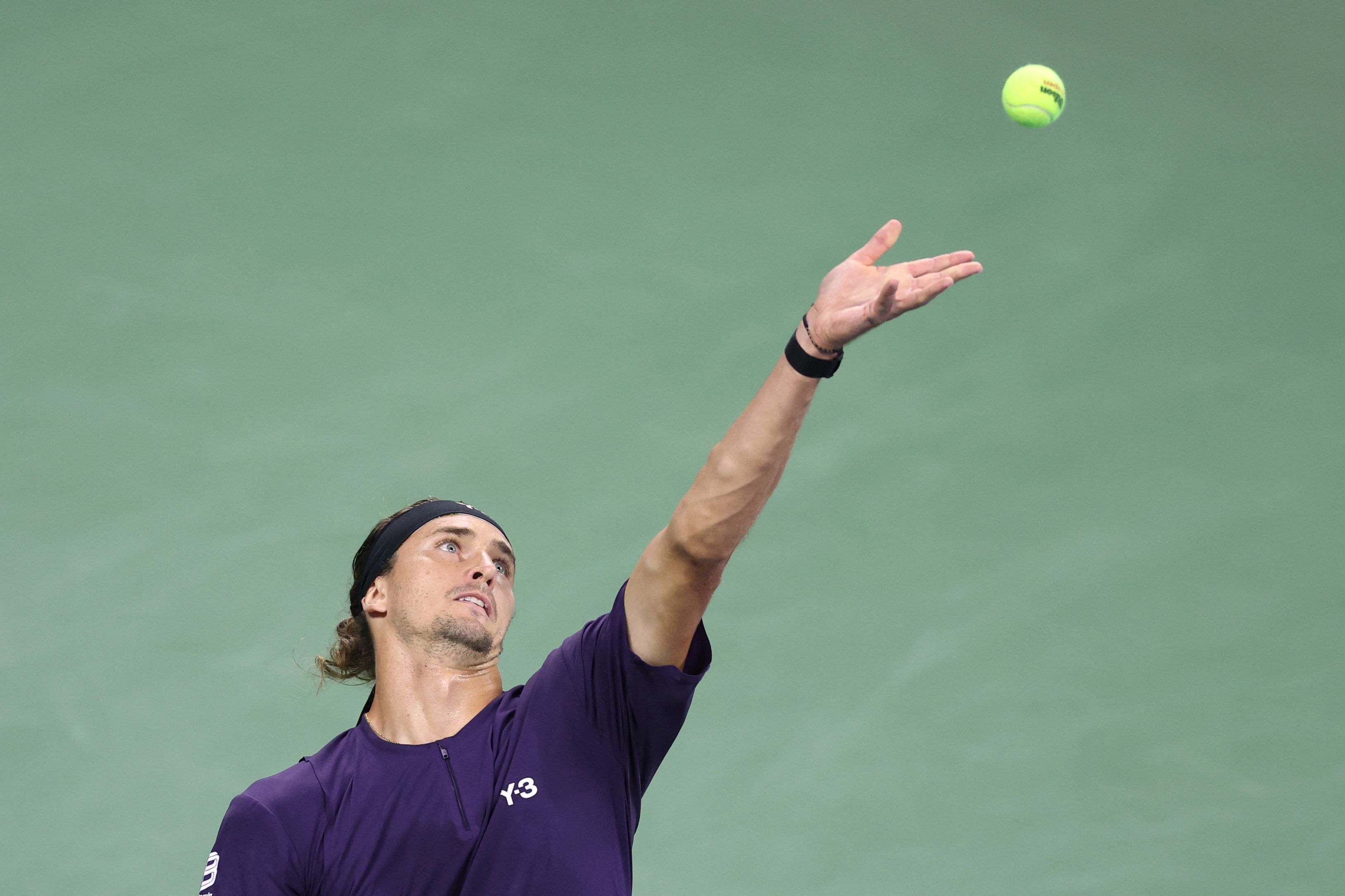 欧洲网球队碾压法国网球队，兹维列夫高光表现